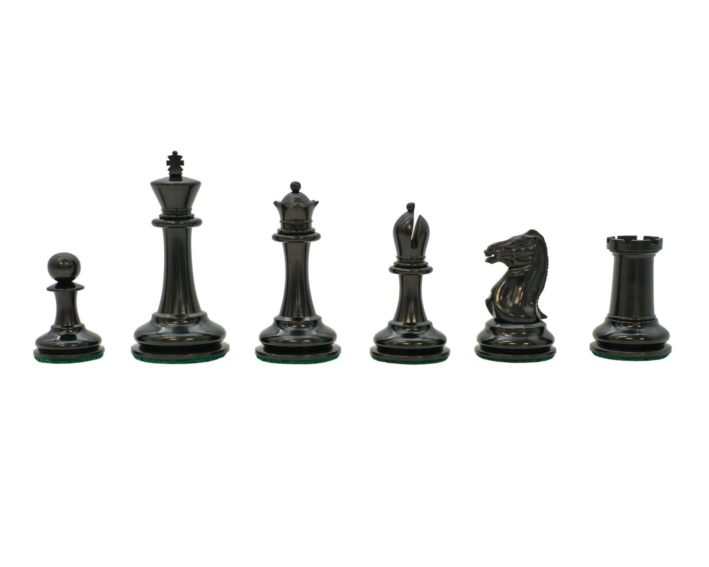 Harrwitz Chess Pieces and Mahogany Box
