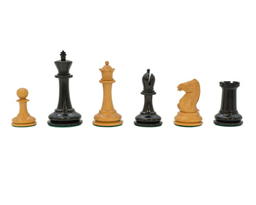 Harrwitz Chess Pieces and Mahogany Box