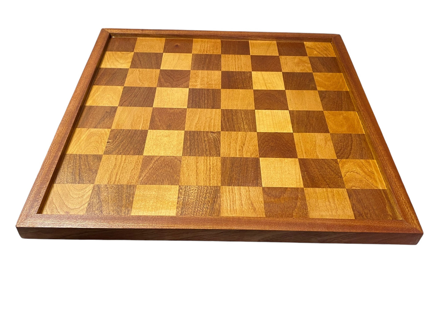 Antique Reproduction Mahogany Framed Chessboard