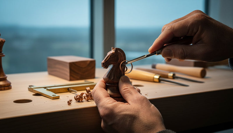 The Art of Chess Set Woodworking: A Masterclass in Precision and Heritage