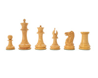 1849 Staunton Reproduction Chess Pieces and Mahogany Box