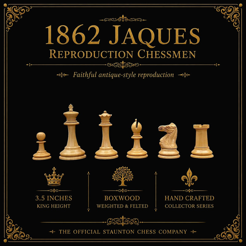 1862 Jaques Reproduction Chessmen