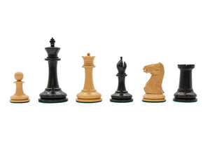1849 Cooke 3.5" Reproduction Boxwood Chessmen