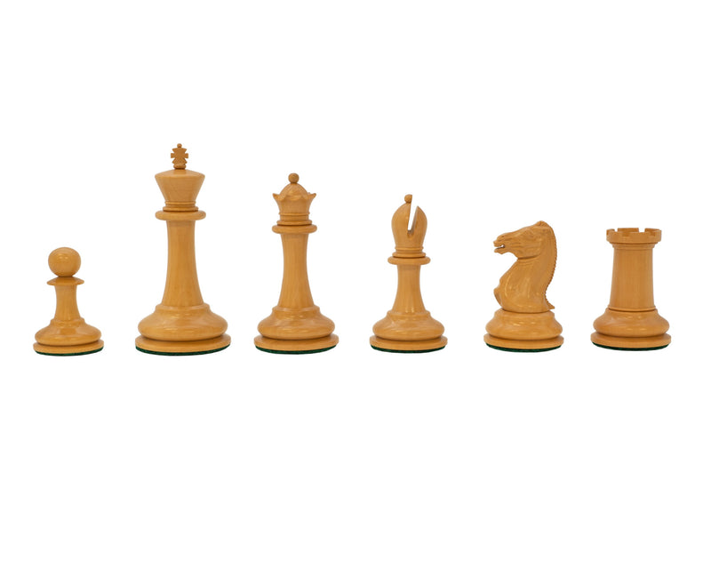 Harrwitz Chess Pieces and Mahogany Box