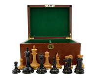 3.5" Leuchars Chess Pieces & Box