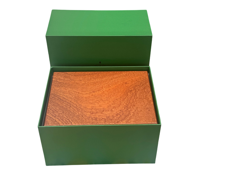 Large Solid Mahogany Hinged Chess Box